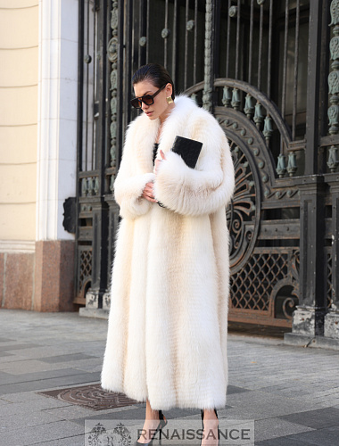 Шуба из лисы