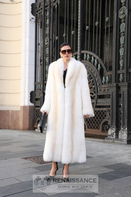 Шуба из лисы