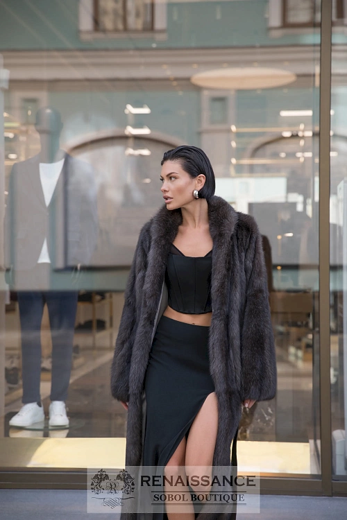 Эксклюзивная шуба из баргузинского соболя