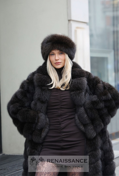Шуба из соболя в седине 5