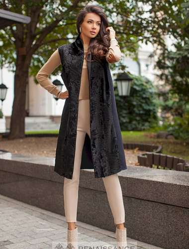 Стильный жилет из кашемира