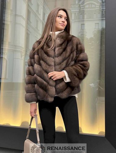 Жакет из баргузинского соболя