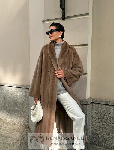 Шуба из норки