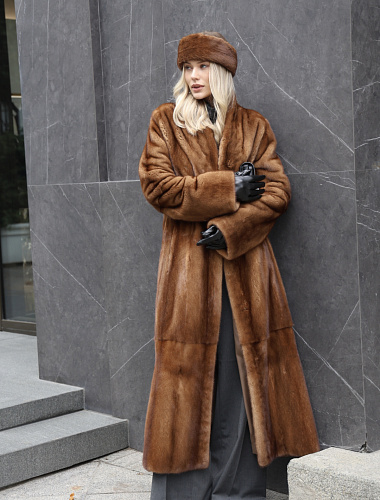 Норковая шуба