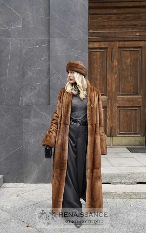 Норковая шуба