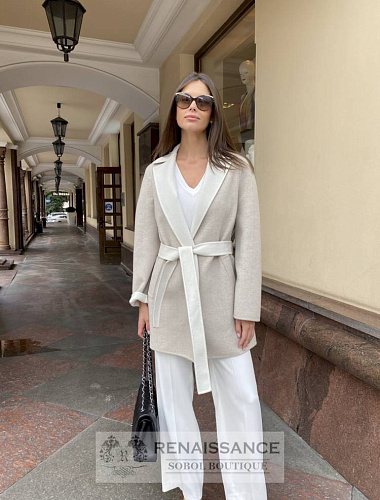 Полупальто из кашемира Loro Piana