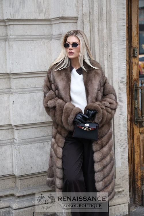 Шуба из меха соболя