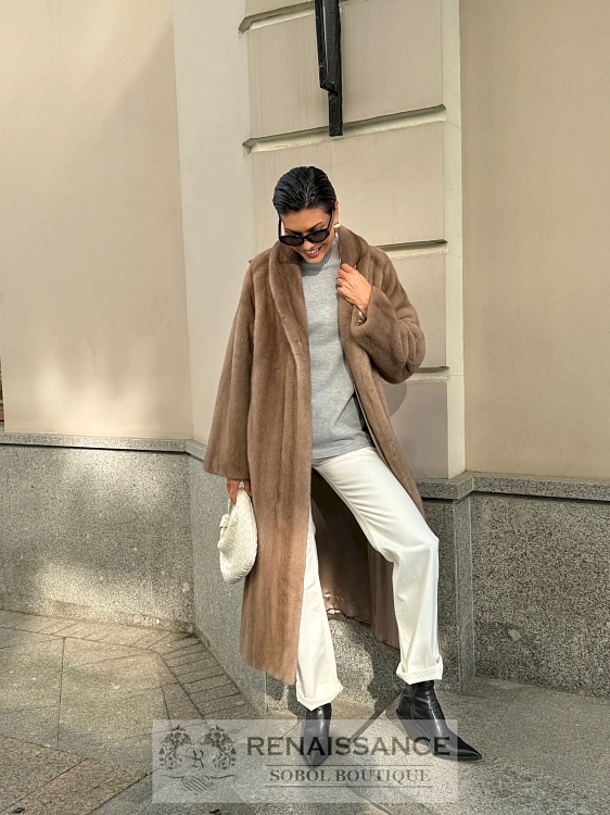 Шуба из норки