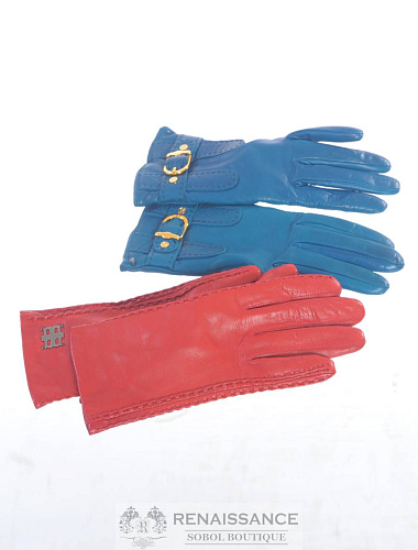 Перчатки из натуральной кожи