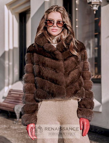 Курточка из баргузинского соболя