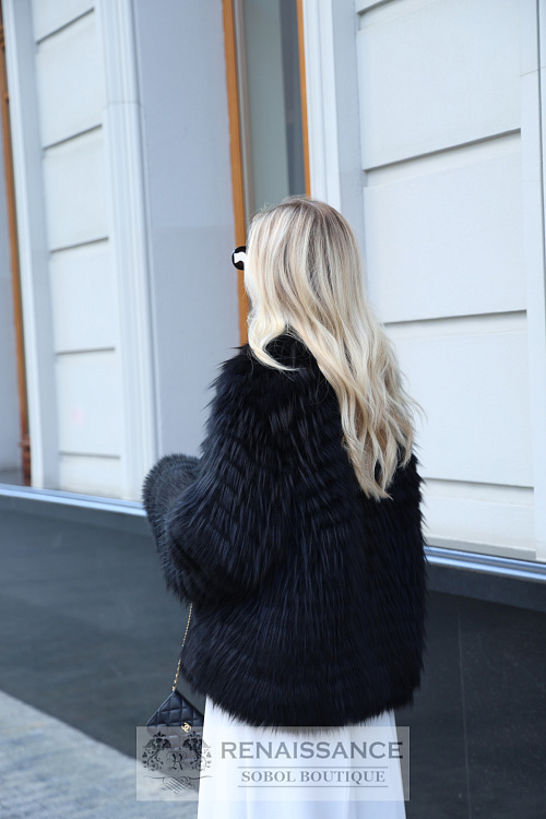 Полушубок из лисы, Москва, Жакет, Куртка