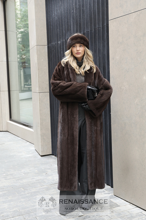 Шуба из норки