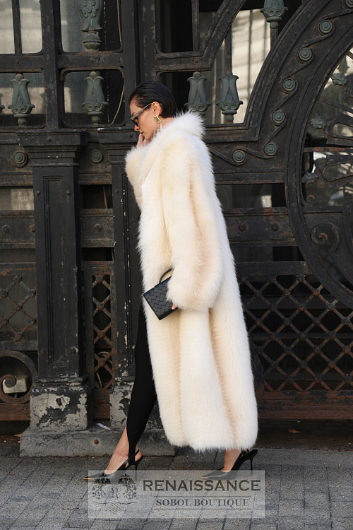Шуба из лисы