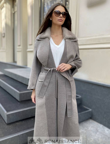 Длинное пальто из кашемира Loro Piana