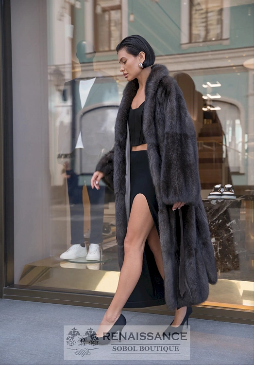 Эксклюзивная шуба из баргузинского соболя