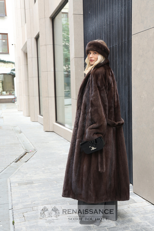 Шуба из норки