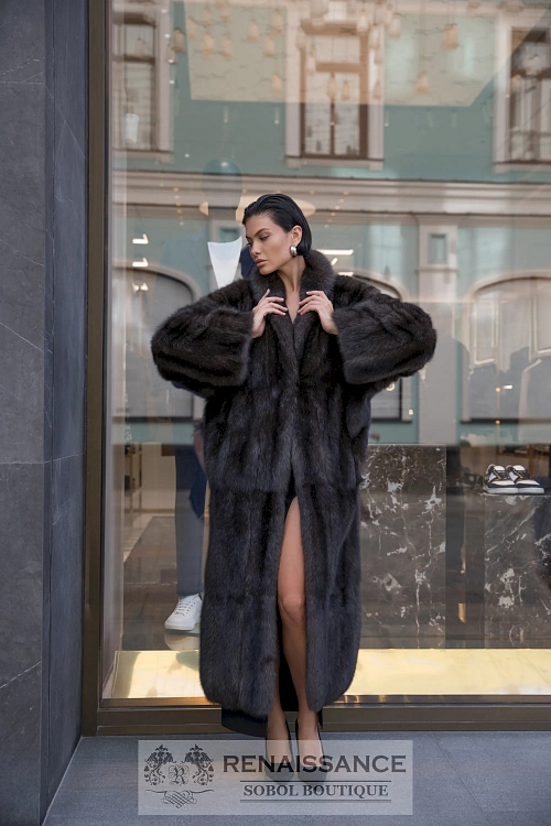 Эксклюзивная шуба из баргузинского соболя
