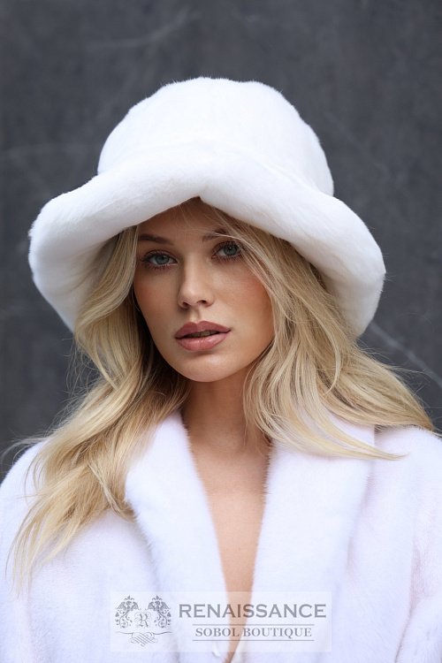 Элегантная шуба из меха норки