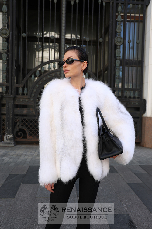 Куртка из лисы