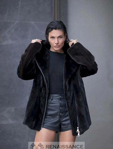 Куртка-косуха из меха норки