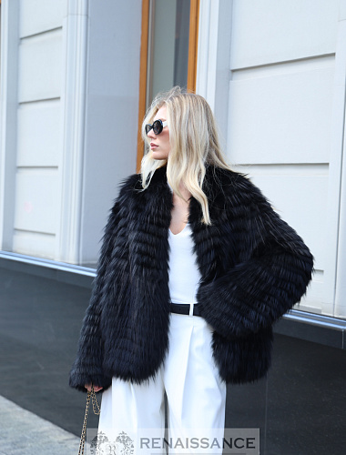 Полушубок из лисы